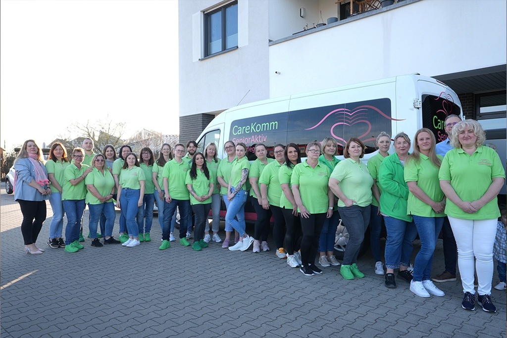 Das Team von Carekomm